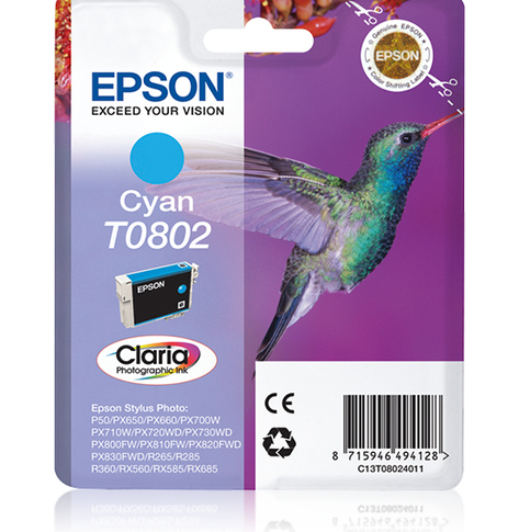 EPSON ink T080 cyan blister