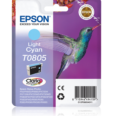 EPSON ink T080 light cyan blister