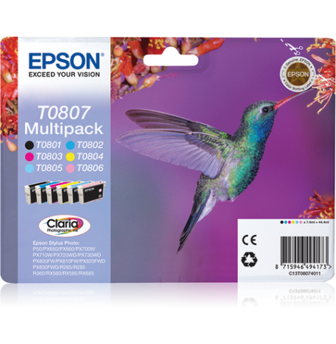 EPSON ink T080 multipack blister