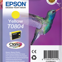 Tusz EPSON ink T080 yellow blister