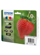 EPSON Multipack Fraise - Encre Claria Home Black Cyan Magenta Yellow (XL)