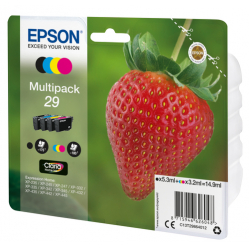 EPSON Multipack Fraise - Ink Claria Home Black Cyan Magenta Yellow
