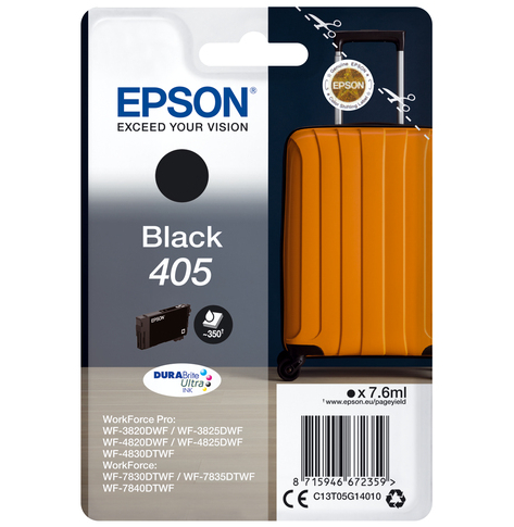 EPSON Singlepack Black 405 DURABrite Ultra Ink