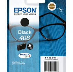 EPSON Singlepack Black 408 DURABrite Ultra Ink