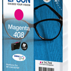 EPSON Singlepack Magenta 408 DURABrite Ultra Ink