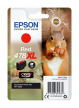 EPSON Singlepack Red 478XL Claria Photo HD Ink Squirrel