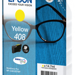 EPSON Singlepack Yellow 408 DURABrite Ultra Ink