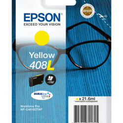 EPSON Singlepack Yellow 408L DURABrite Ultra Ink