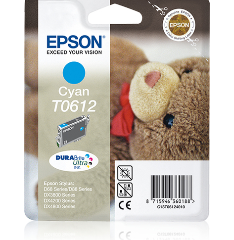 EPSON Stylus D68 Photo Edition/88/88 Plus,DX3800/3850/3850plus/4200/4250/4800/4850/4850plus Cyan RF Tag