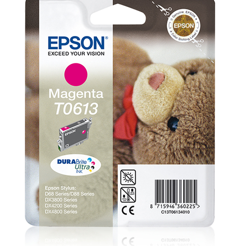 EPSON Stylus D68 Photo Edition/88/88 Plus,DX3800/3850/3850plus/4200/4250/4800/4850/4850plus Magenta RF Tag