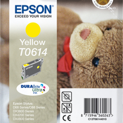 EPSON Stylus D68 Photo Edition/88/88 Plus,DX3800/3850/3850plus/4200/4250/4800/4850/4850plus Yellow RF Tag
