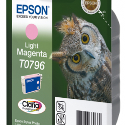 EPSON T0796 ink cartridge light magenta standard capacity 11ml 1-pack RF-AM blister