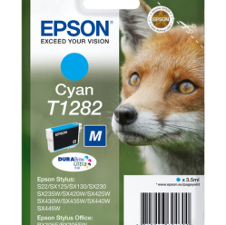 EPSON T1282 ink cartridge cyan standard capacity 3.5ml 1-pack RF-AM blister