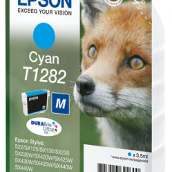 EPSON T1282 ink cartridge cyan standard capacity 3.5ml 1-pack RF-AM blister
