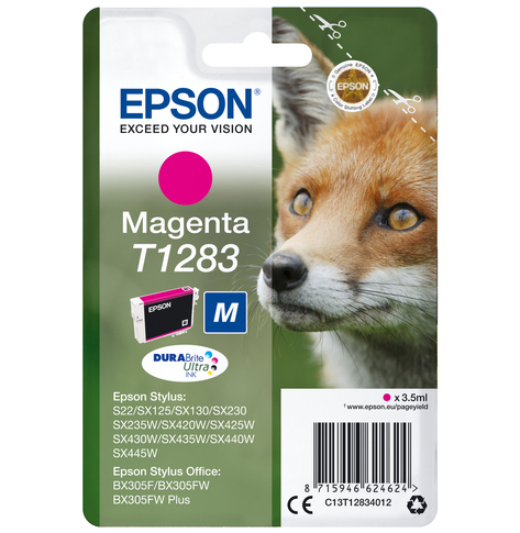 EPSON T1283 ink cartridge magenta standard capacity 3.5ml 1-pack RF-AM blister