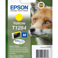 Tusz EPSON T1284 ink cartridge yellow standard capacity 3.5ml 1-pack RF-AM blister