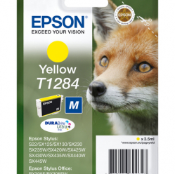 EPSON T1284 ink cartridge yellow standard capacity 3.5ml 1-pack RF-AM blister