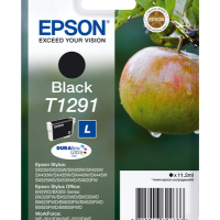 Tusz EPSON T1291 ink cartridge black high capacity 11.2ml 1-pack RF-AM blister