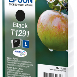 EPSON T1291 ink cartridge black high capacity 11.2ml 1-pack RF-AM blister