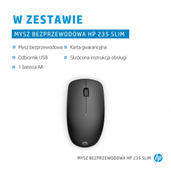HP 235 Slim Wireless Mouse WW SmartBuy