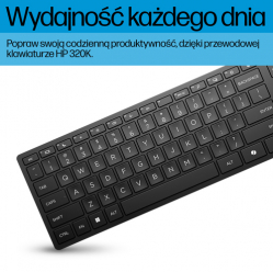HP 320K Wired Keyboard SmartBuy (EN)