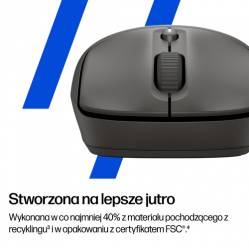 HP 405 Quiet BLK Wireless Mouse EMEA INTL Euro plug (EN)