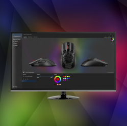 HP HyperX Pulsefire Haste white-pink gaming mouse