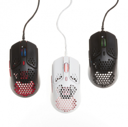 HP HyperX Pulsefire Haste white-pink gaming mouse