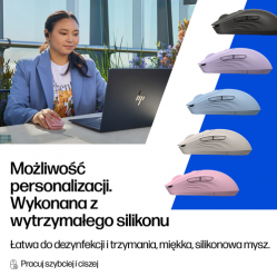 HP Mysz bezprzewodowa 410 Quiet - purple AZ7B7AA