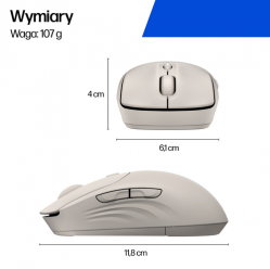 HP Mysz bezprzewodowa 410 Quiet - r