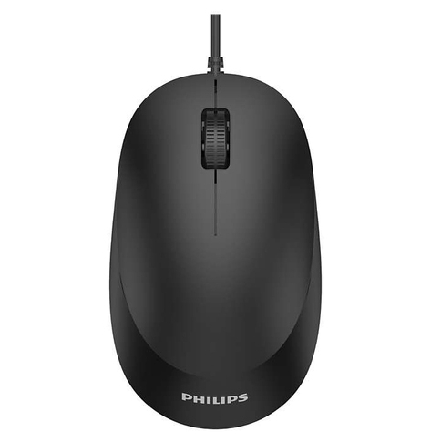 PHILIPS SPK7207B Wired Mouse Black