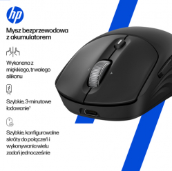 HP Mysz bezprzewodowa 700 Rechargable AZ7B0AA