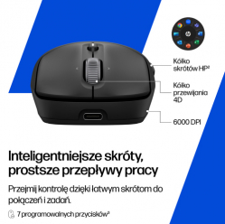 HP Mysz bezprzewodowa 700 Rechargable AZ7B0AA