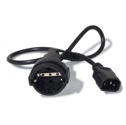 APC AP9880 APC Power Cord, C14 to CEE 7/7 Schuko, 0.6m