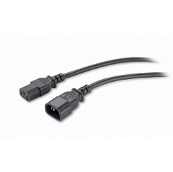 APC AP9890 APC Power Cord Kit (5 ea), C13 to C14, 0.6m