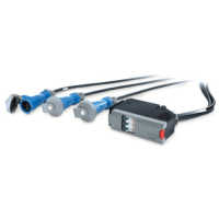 Kabel APC PDM1332IEC-3P Automatyczne odcięcie obwodu 3x1 Pole 3 Wire 32A 3xIEC309 300cm, 360cm, 420c
