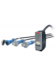 APC PDM1332IEC-3P APC IT Power Distribution Module 3x1 Pole 3 Wire 32A 3xIEC309 300cm, 360cm, 420c