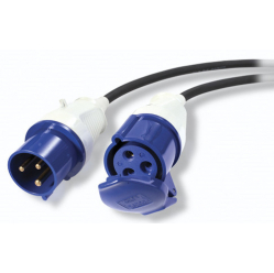 APC PDX332IEC-240 APC Modular IT Power Distribution Cable Extender 3 Wire 32A IEC309 240cm