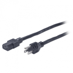 APC Power Cord C13 to 5-15P - 2.4m 120V