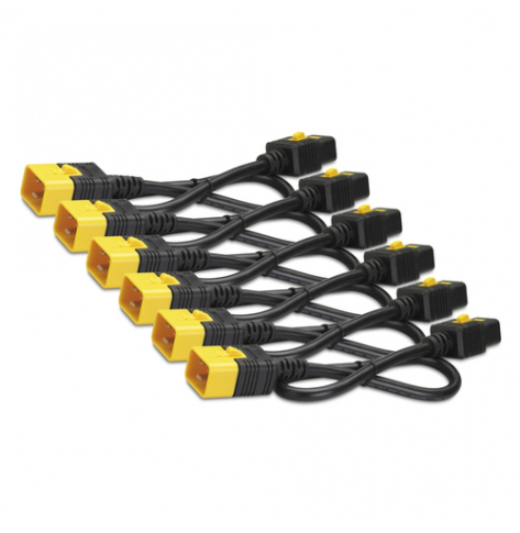 APC Power Cord Kit 6 ea Locking C19 to C20 0.6m 2ft Blue