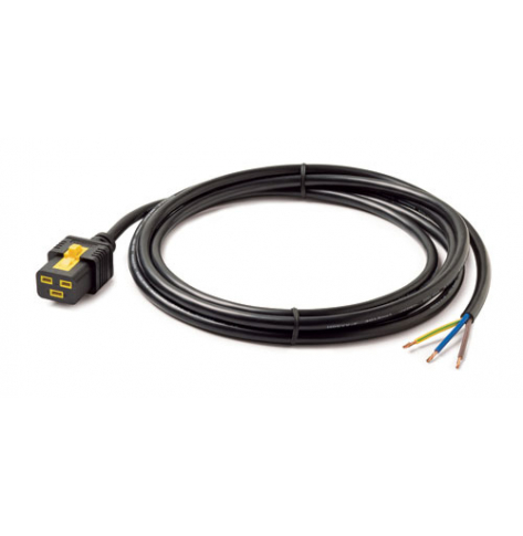 APC Power Cord Locking C19 to Rewireable 3m
