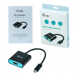 ITEC C31HDMI60HZP i-tec USB-C HDMI Adapter 4K/60 Hz 1x HDMI 4K Ultra HD kompatybilny z TB3
