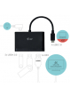 ITEC C31DTPDHDMI i-tec USB C adapter HDMI Power Delivery 1x HDMI 4K 2x USB 3.0 1x USB C PD/Data