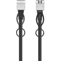 INTELLINET SFP+ 10G Passive DAC Twinax Cable SFP+ to SFP+ 5 m 14 ft. MSA-compliant Direct Attach Copper AWG 24 Black