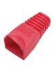 INTELLINET Oslonka Wtyku RJ45 6.2mm Czerwona 10 sztuk