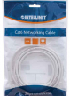 INTELLINET Network Cable Cat6 U/UTP 7.5m 25ft. White RJ-45 Male RJ-45 Male Gold-plated contacts Polybag