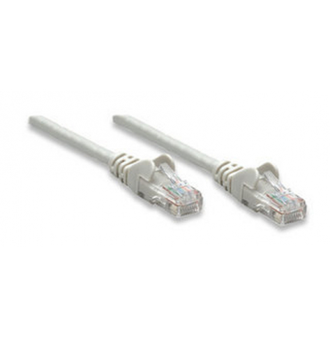 INTELLINET 362221 patch cable RJ45 snagless cat. 5e UTP 1m grey - CCA