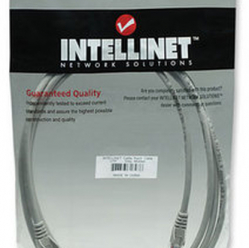 INTELLINET 362221 patch cable RJ45 snagless cat. 5e UTP 1m grey - CCA
