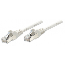 INTELLINET 330572 patch cable RJ45 cat. 5e SFTP 3m grey