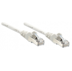 INTELLINET 330572 patch cable RJ45 cat. 5e SFTP 3m grey